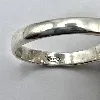 bague en argent et sertie d'oxydes t53 argent 925 millième (22 ct) 10,30g