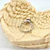 bague en argent ornée d'une améthyste argent 925 millième (22 ct) 2,11g