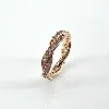 bague pandora torsades scintillante t50