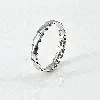 bague vagues en argent  argent 925 millième (22 ct) 1,02g