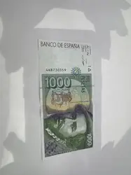 billet espagnol  1000 pesetas