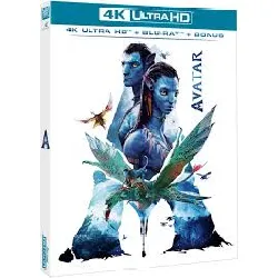blu-ray avatar - version remasterisée - 4k ultra hd + blu-ray + blu-ray bonus