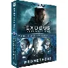 blu-ray coffret exodus et prometheus 3d et 2d blu - ray