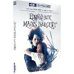 blu-ray edward aux mains d'argent - 4k ultra hd + blu-ray + blu-ray bonus