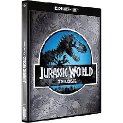 blu-ray jurassic world - trilogie - 4k ultra hd