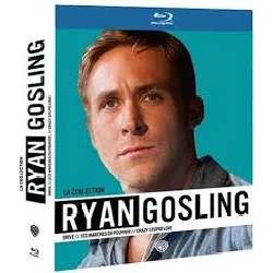 blu-ray la collection ryan gosling - drive + les marches du pouvoir + crazy stupid love + love & secrets - blu - ray