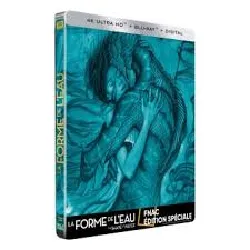 blu-ray la forme de l'eau steelbook edition fnac