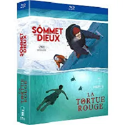 blu-ray le sommet des dieux + la tortue rouge - pack - blu - ray