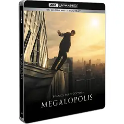 blu-ray megalopolis - 4k ultra hd + - boîtier steelbook® limité