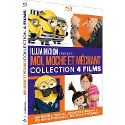blu-ray moi, moche et méchant - l'intégrale - blu - ray