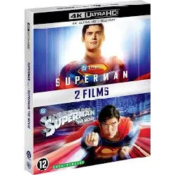 blu-ray superman (1978) + superman (2025) - 4k ultra hd + blu-ray