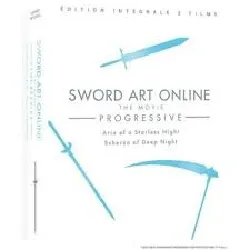 blu-ray sword art online progressive - intégrale 2 films - blu - ray