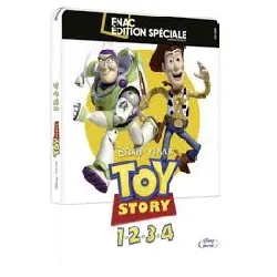 blu-ray toy story - intégrale - 4 films - édition limitée exclusive fnac - boîtier steelbook® - blu - ray