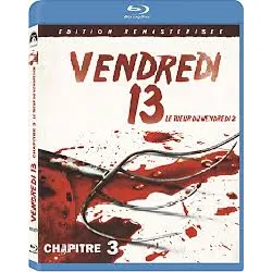 blu-ray vendredi 13 - chapitre 3 : le tueur du vendredi ii - version remasterisée - blu - ray