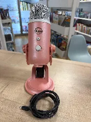 blue microphones yeti - microphone - usb - aube rose