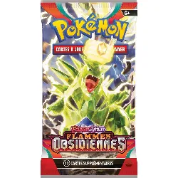 booster pokémon flammes obsidiennes ecarlate et violet ev04 aléatiure vf