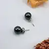 boucle d'oreilles ornées de perles argent 925 millième (22 ct) 3,36g