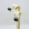 boucle d'oreilles ornées de perles argent 925 millième (22 ct) 3,36g