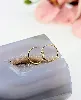 boucles d'oreilles or petites créoles or 375 millième (9 ct) 0,31g