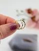 boucles d'oreilles or petites créoles or 375 millième (9 ct) 0,31g