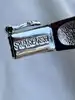 bracelet jonc ouvrant swarovski orné de strass