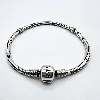 bracelet pandora maille serpent fermoir barillet l18cm argent 925 millième (22 ct) 13,80g