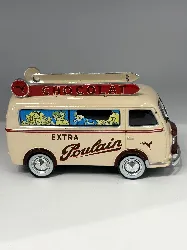 camionette publicitaire peugeot d3a chocolat extra poulain