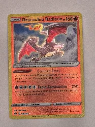 carte pokémon 020/159 dracaufeu radieux crz 020 zénith suprême