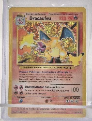 carte pokémon dracaufeu 4/102 holo - 25 ans célébrations