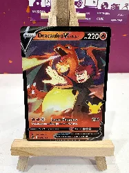 carte pokemon dracaufeu v de peter 25 ans celebration swsh133