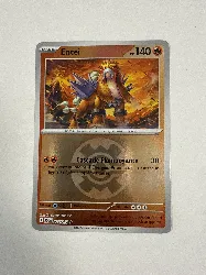 carte pokémon - entei - pokéball