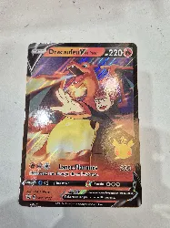 carte pokemon jumbo dracaufeu de peter 25 ans swsh133