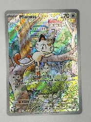 carte pokémon miaouss ar 106/094 me2 flammes fantasmagoriques