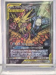 carte pokémon sulfura, électhor et artikodin gx sm210 promo s&l