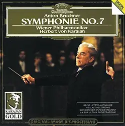 cd anton bruckner, wiener philharmoniker, herbert von karajan - symphonie no. 7 (1995)