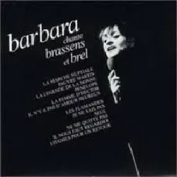 cd barbara chante brassens et brel
