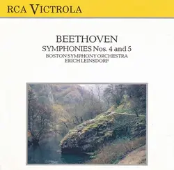 cd beethoven - boston symphony orchestra, erich leinsdorf - symphonies nos. 4 and 5 (1988)