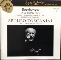 cd beethoven - farrell, merriman, peerce, scott, arturo toscanini, nbc symphony orchestra - symphony no. 9 (1990)