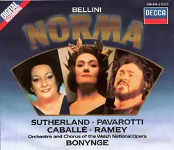 cd bellini / sutherland - pavarotti - caballé - ramey - orchestra and chorus of the welsh national opera, bonynge - norma (1988)