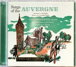 cd canteloube - netania davrath, pierre de la roche - songs of the auvergne arranged by cantaloube sung in the auvergne dialect (2