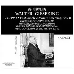 cd complete mozart recordings vol. 2 : sonates pour piano no. 14 k.457, no. 15 k.545, no. 16 k.570, no. 17 k.576, no. 18 k.533, co