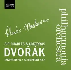 cd dvorak / mackerras / philharmonia orchestra - symphony no.7 & symphony no.8 (2010)