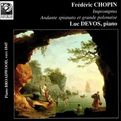 cd frédéric chopin - luc devos - impromptus (1997)