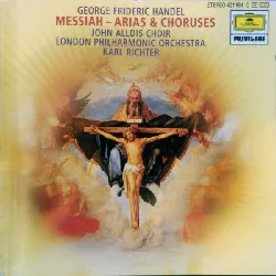 cd george frideric handel – karl richter ? john alldis choir ? london philharmonic orchestra - messiah - arias and choruses (1973)