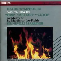 cd haydn, academy of st. martin - in - the - fields, sir neville marriner - symphonies nos. 59, 100 & 101 (1987)