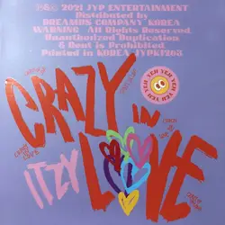 cd itzy - crazy in love (2021)