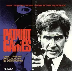 cd james horner - patriot games (music from the original motion picture soundtrack) (1992)
