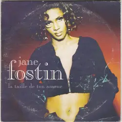 cd jane fostin - la taille de ton amour (1996)