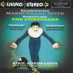 cd khachaturian, kabalevsky, tchaikovsky, rimsky - korsakov, kiril kondrashin, rca victor symphony orchestra - masquerade suite - 