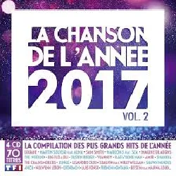 cd la chanson de l'annee 2017 vol. 2 coffret 4 cd